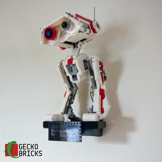 LEGO® Star Wars BD-1 75335 zwevend aan de muur met premium wandbeugel - aanzicht 2