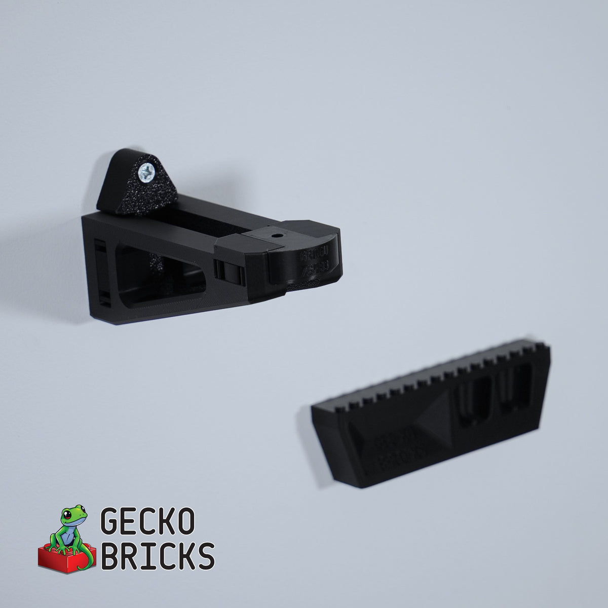 Losse 3D-geprinte premium wandbeugel voor LEGO® Star Wars Grogu met zweefwieg 75403