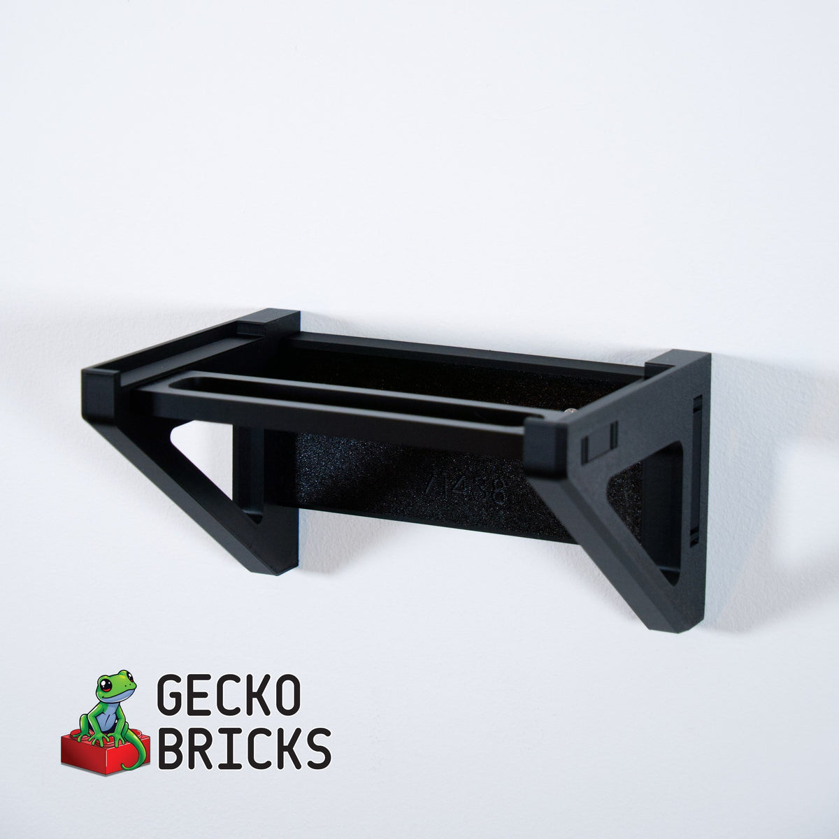 Losse 3D-geprinte premium wandbeugel voor LEGO® Super Mario & Yoshi 71438