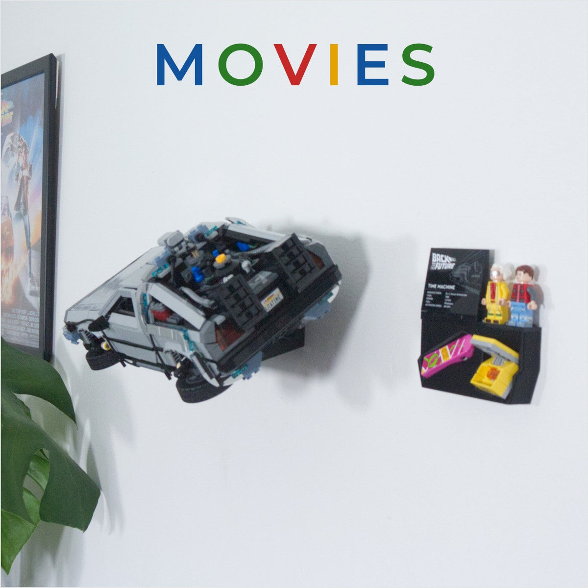LEGO Movies wandhouders van GeckoBricks