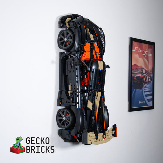 Wandbeugel – Compatibel met LEGO® Koenigsegg Sadars Spear 42232