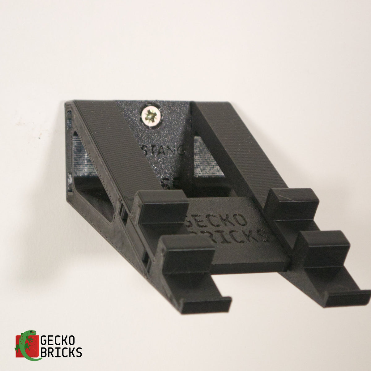 Losse 3D-geprinte premium wandbeugel voor LEGO® Icons Ford Mustang 10265