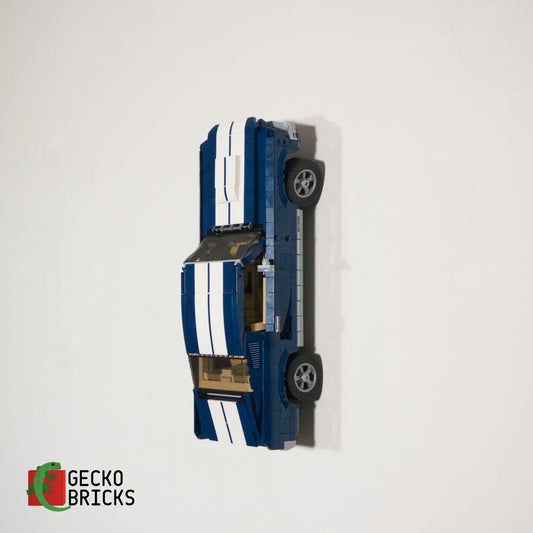 LEGO® Icons Ford Mustang 10265 vlak aan de muur met wandbeugel - 1