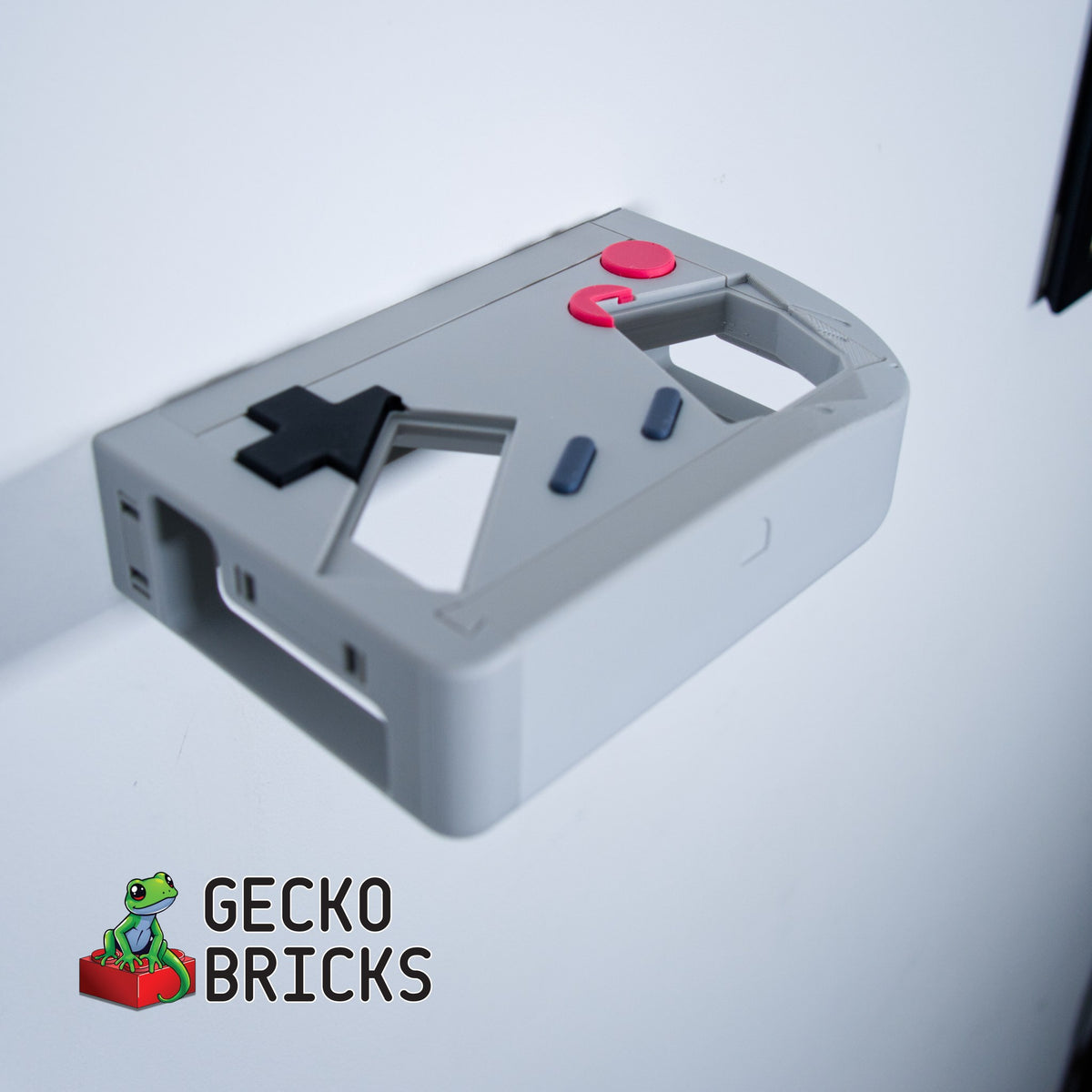 Losse 3D-geprinte premium wandbeugel voor LEGO® Nintendo Game Boy 72046