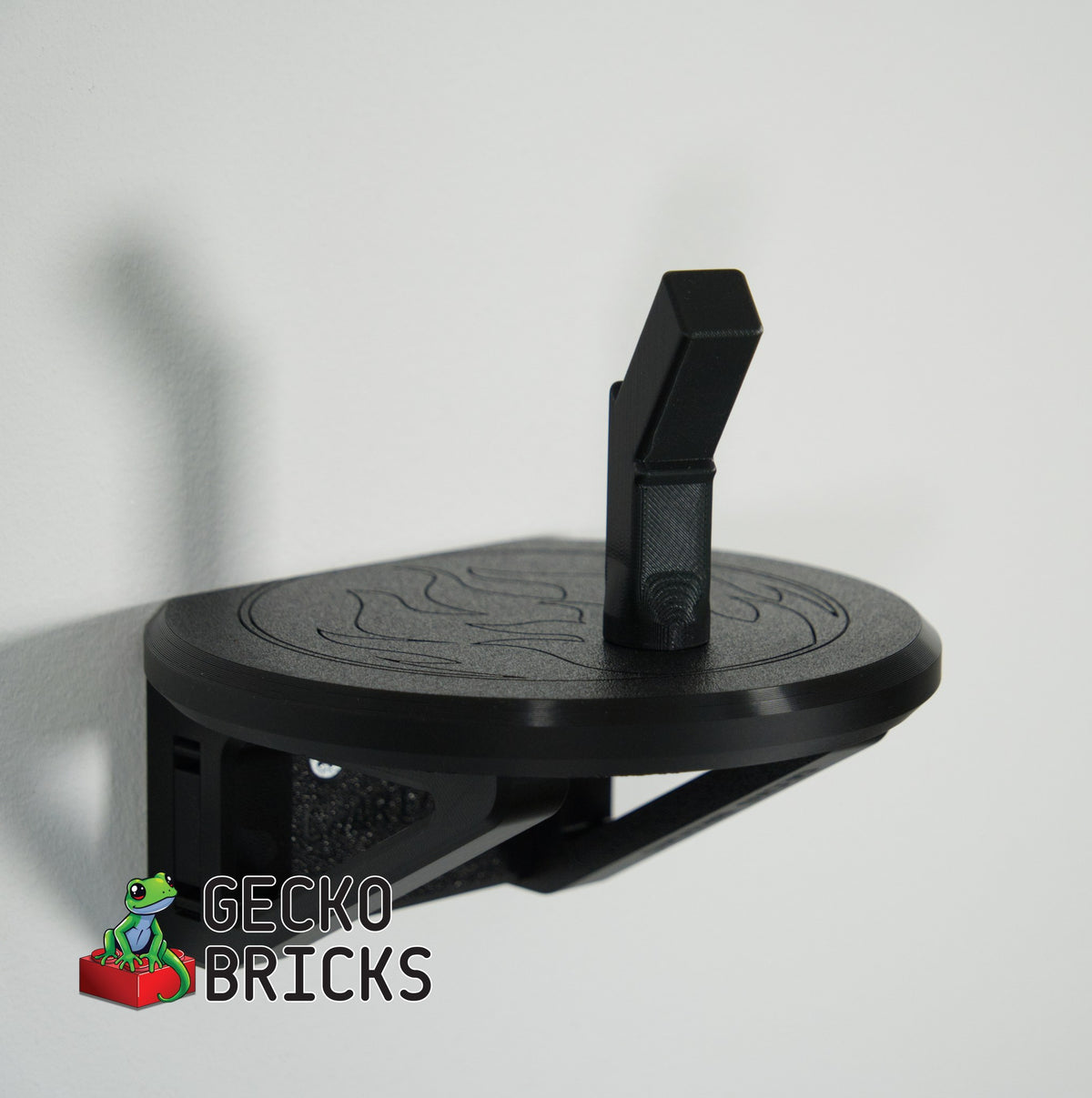 Losse 3D-geprinte premium wandbeugel voor LEGO® Pokémon Charizard 72153