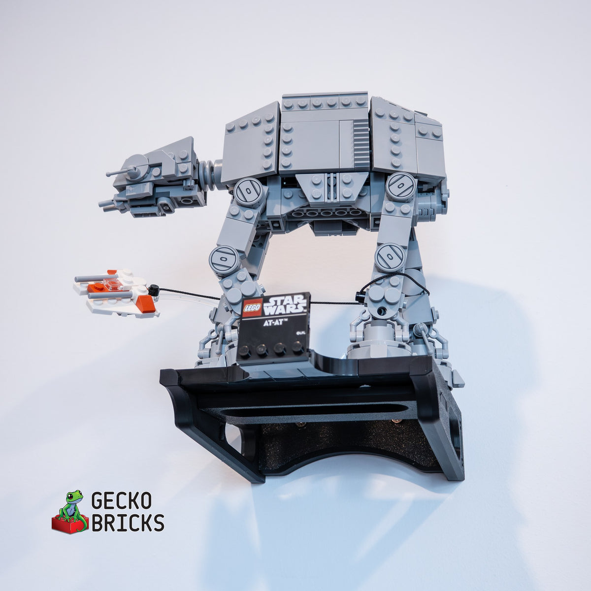 Losse 3D-geprinte premium wandbeugel voor LEGO® Star Wars AT-AT (Midi-scale) 75440
