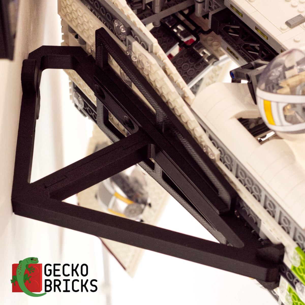 Losse 3D-geprinte premium wandbeugel voor LEGO® Star Wars UCS Republic Gunship 75309
