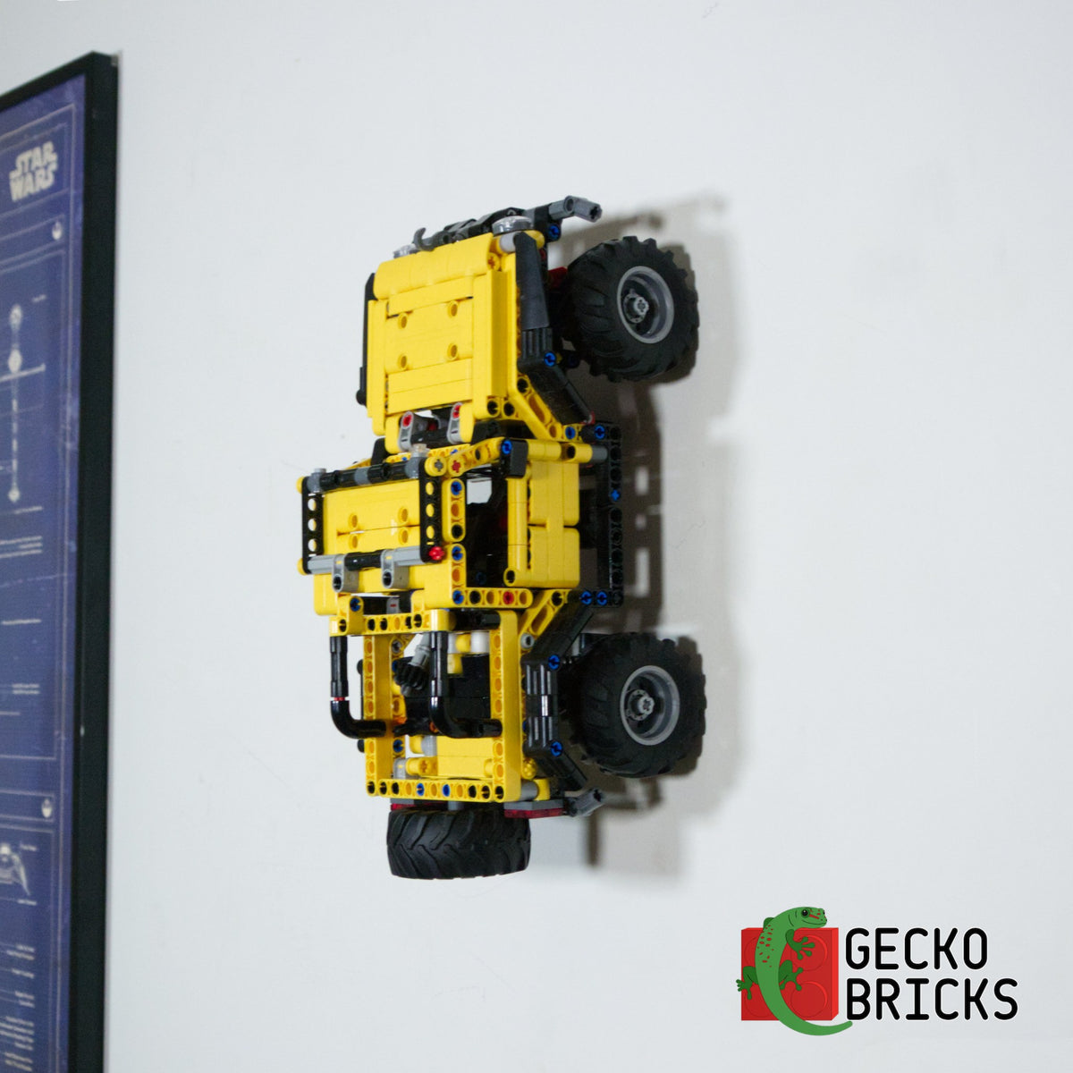 LEGO® Technic Jeep Wrangler 42122 vlak aan de muur met wandbeugel - 1