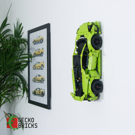 LEGO® Technic Lamborghini Huracán Tecnica 42161 vlak aan de muur met wandbeugel - 1