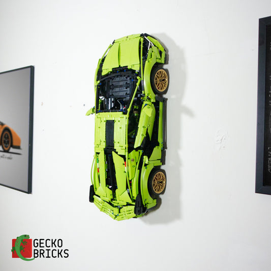 LEGO® Technic Lamborghini Sián FKP 37 42115 vlak aan de muur met wandbeugel - 1
